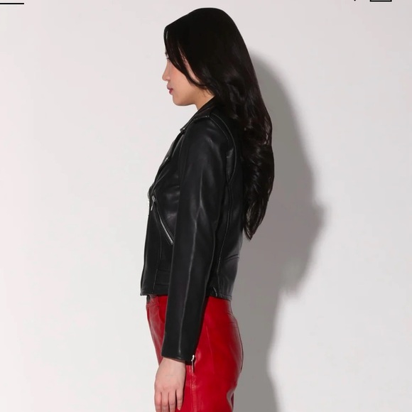 NWT - Walter Baker - Liz Leather Jacket - L - Picture 11 of 16
